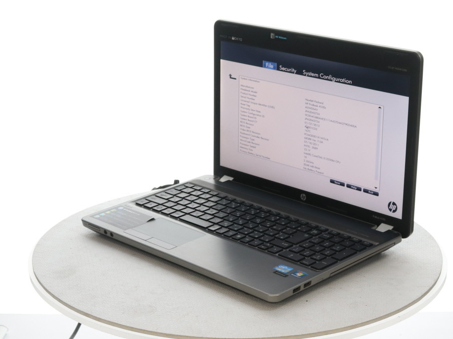 FUJITSU FMVS54GW LIFEBOOK SH54/G Win7 Core i3 2350M 2.30GHz 4GB