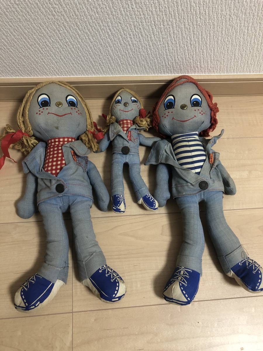 USA雑貨セットラグドールビッグEビンテージ 70s LEVI'S