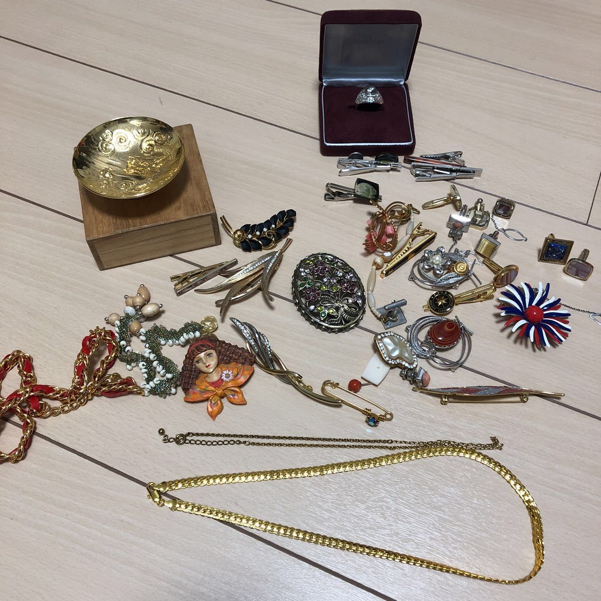 遺品・整理品 アクセサリー 刻印有含む まとめて 指輪・ネックレス