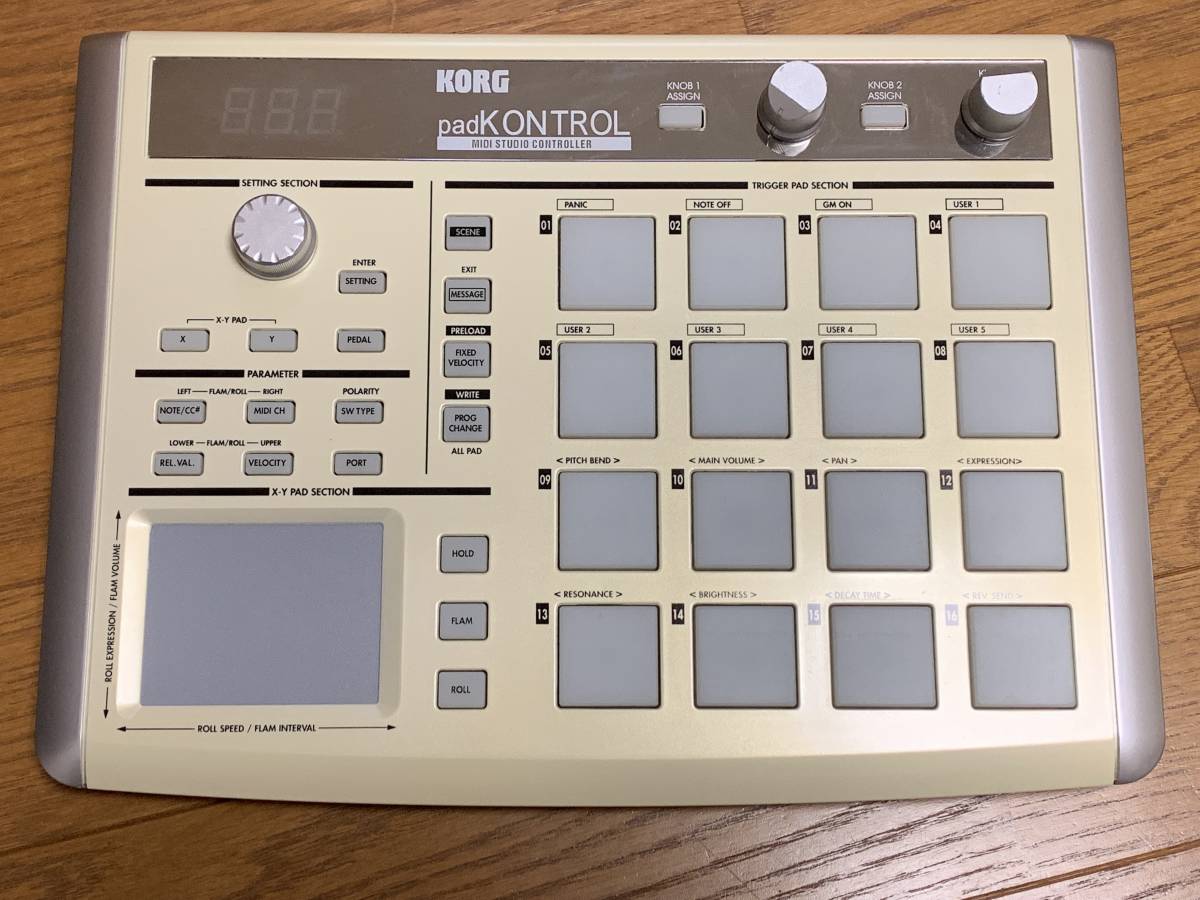 KORG Padkontrol ( MIDIコントローラー パッドコントロール midi 