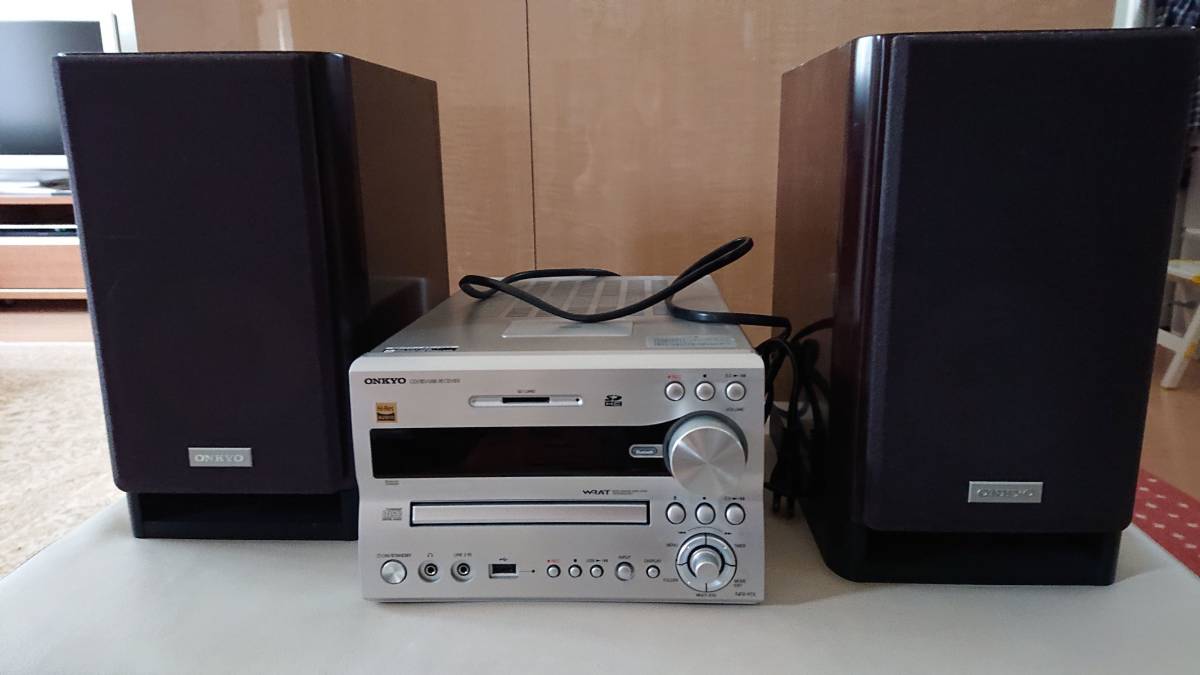ONKYO NFR-9TX CD/SD/USBレシーバーリモコン付き NFR-9TX 家電、AV