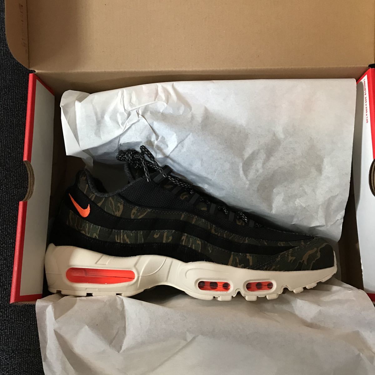新品未使用 NIKE AIR MAX 95 carhartt wip カーハート カモフラージュ 