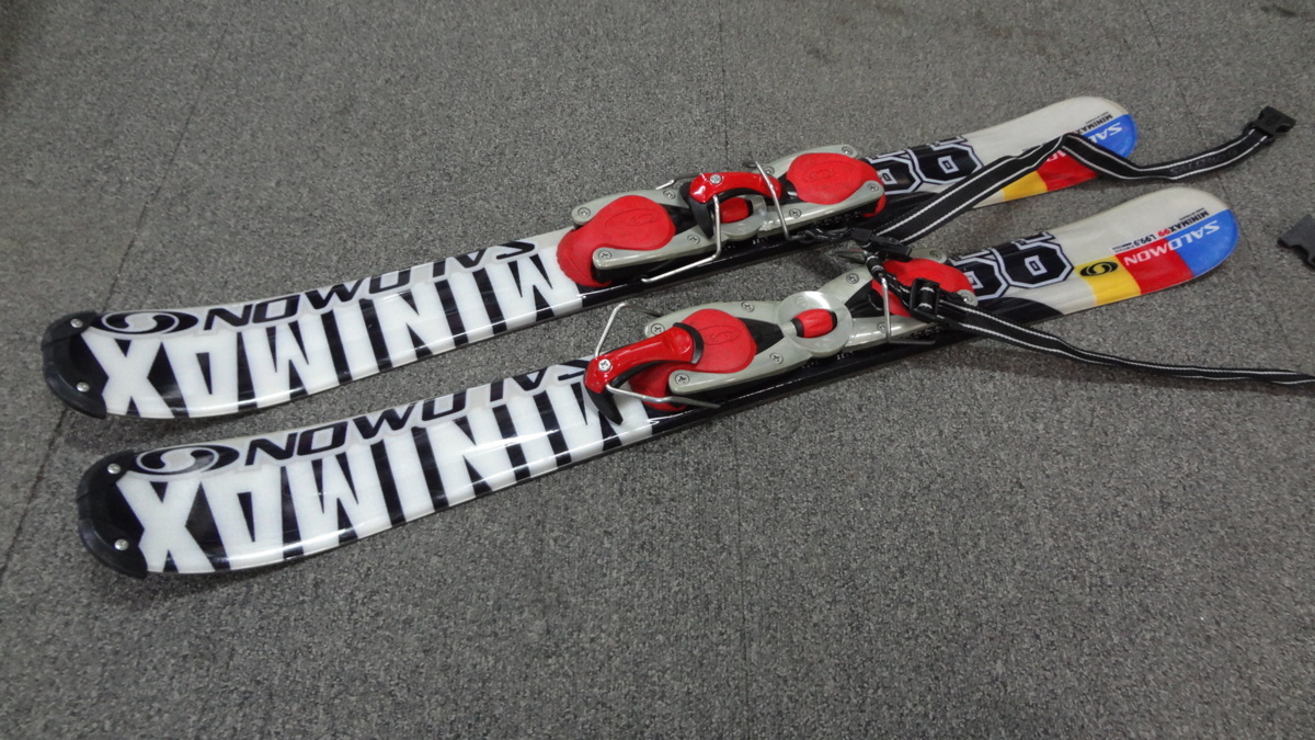 M349☆SALOMONスノーブレードMINIMAX99：L99.9：ショートスキー