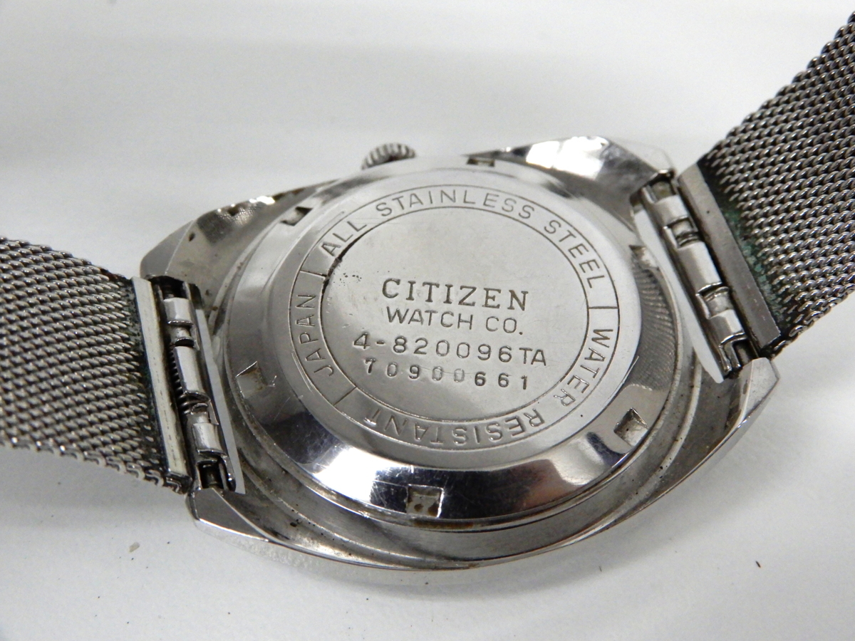 CITIZEN シチズン AUTOMATIC オートマチック 17石 グラデーション文字 