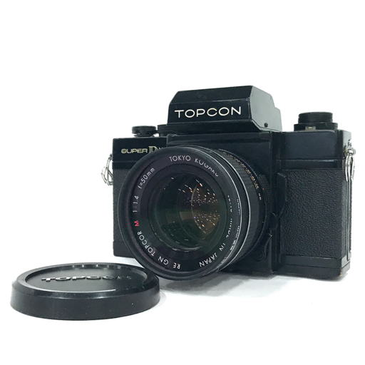 TOPCON DM SUPER TOPCOR M GN RE - 希少 公式通販 動作OK 50㎜F1.4