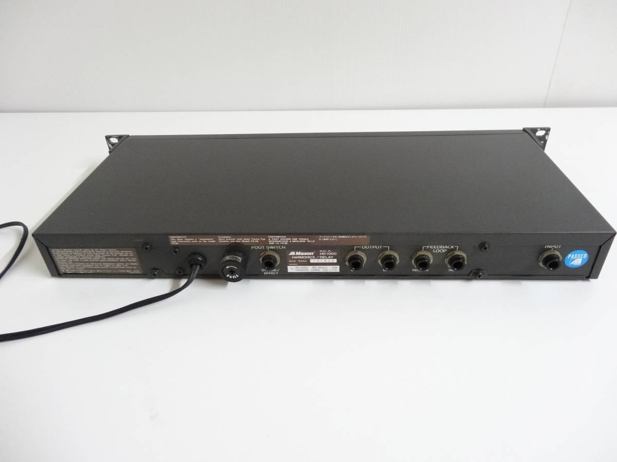 送料無料|公式 ☆MAXON マクオン HD1000 HARMMON/DELAY ハーモニクス