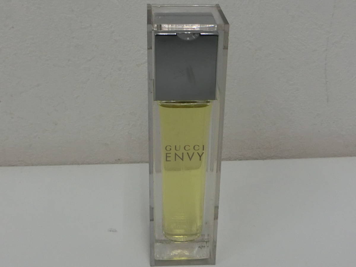 希少 廃盤品 GUCCI グッチ ENVY エンヴィ オードトワレ 30ml 未使用