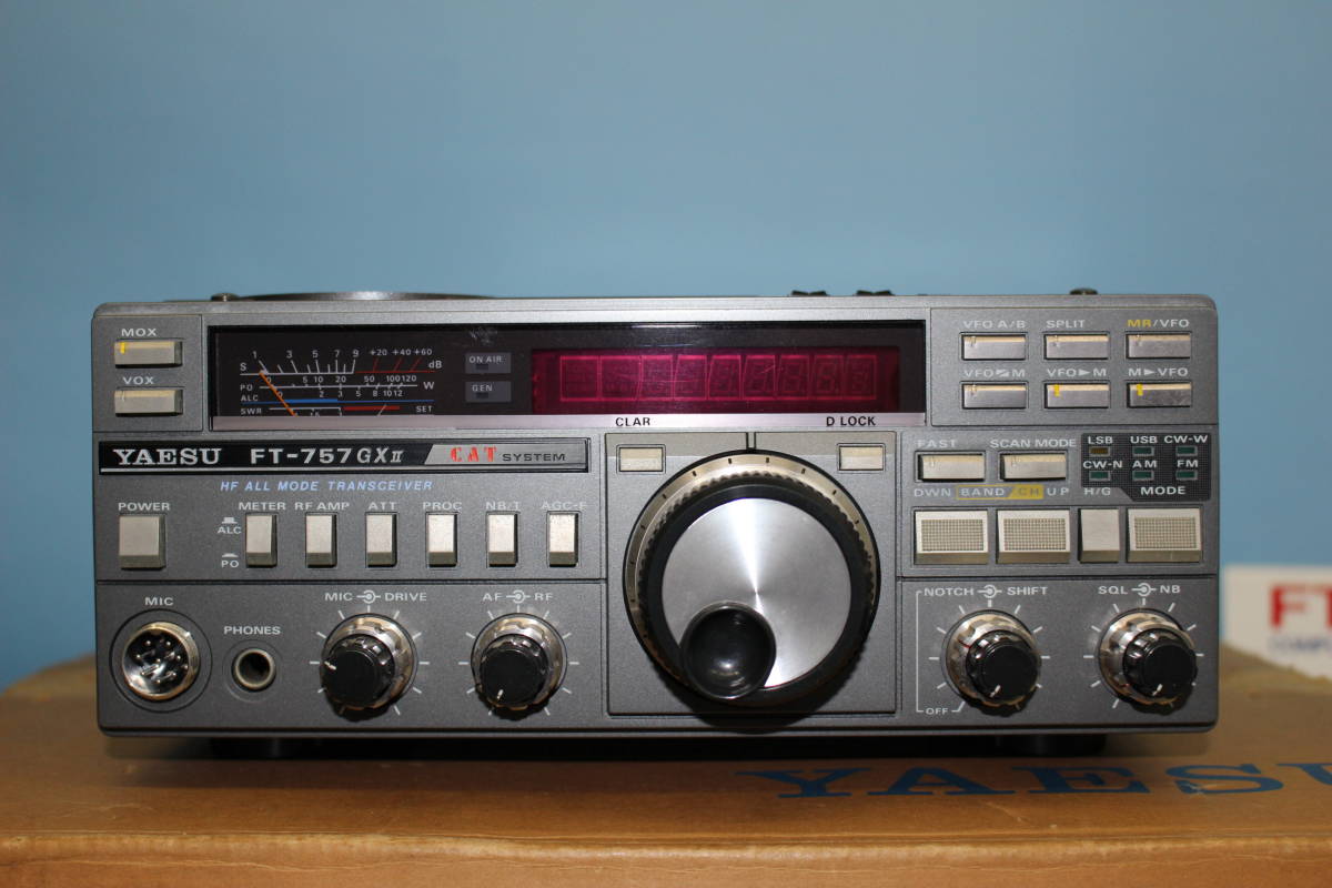☆八重洲無線 YAESU HF ALL MODE トランシーバー FT-757GXⅡ 取説