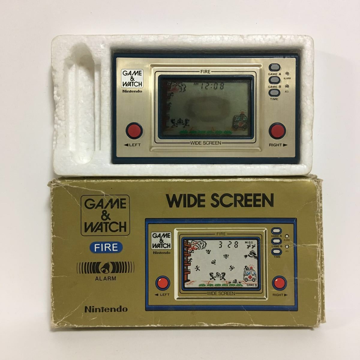 ゲームウォッチ ファイア FIRE 中古 任天堂 GAME&WATCH