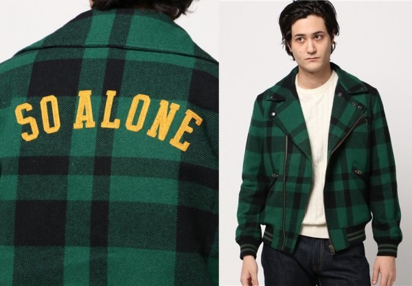 定価7.3万 16A/W ヒステリックグラマー SO ALONE 刺繍 ウール メルトン  