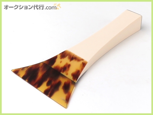 津軽三味線用 バチ べっ甲 全長18cm 開き8.8cm 撥 鼈甲 三味線 バチ