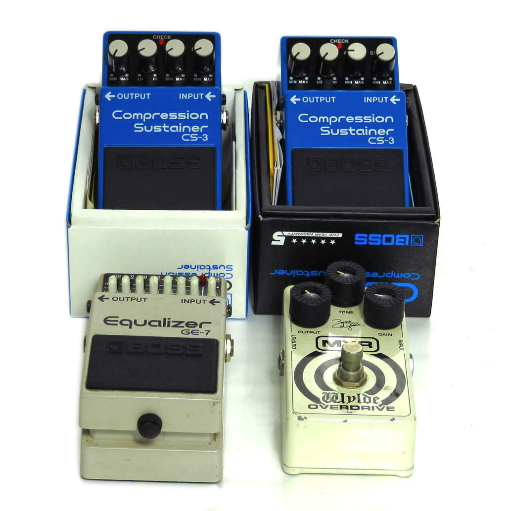 BOSS 難有⁄中古品 + エフェクター BEHRINGER CS-3⁄GE-7 訳有り