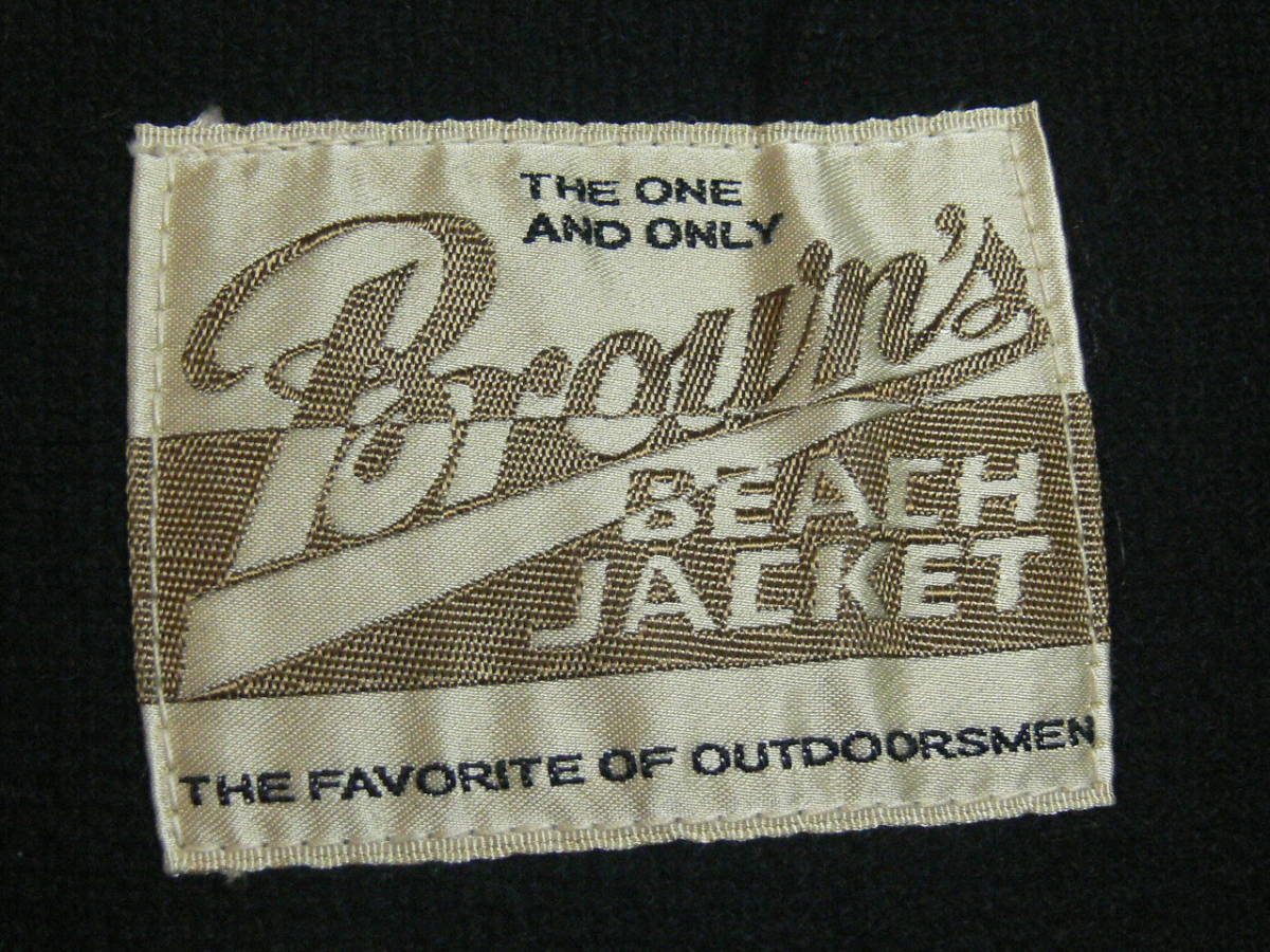 ロストヒルズ製 ブラウンズビーチジャケット size 40 古着 ビンテージ □ロストヒルズ□BROWN'S BEACH JACKET ブラウンズビーチジャケット