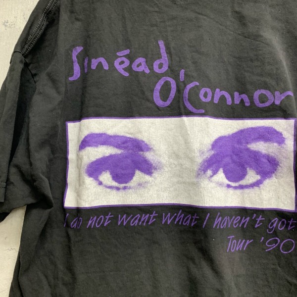 シネイドオコナー ビンテージバンドTシャツ フォトT 写真家 PJ Harvey シニード・オコナー Tシャツ 検：シネイド・オコナー Sinad O'Connor