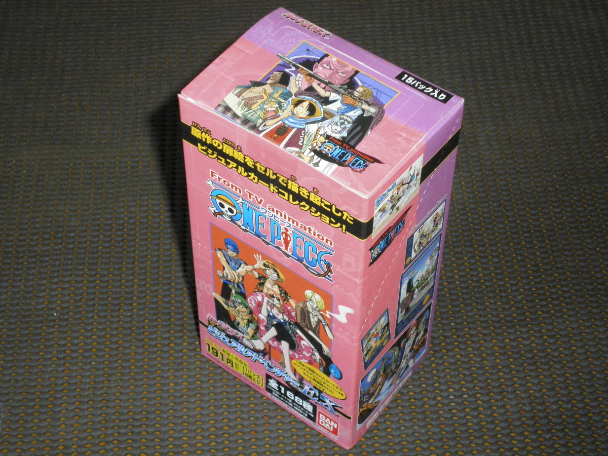 △ONE PIECE ワンピース ビジュアルアドベンチャーEX⇒1BOX