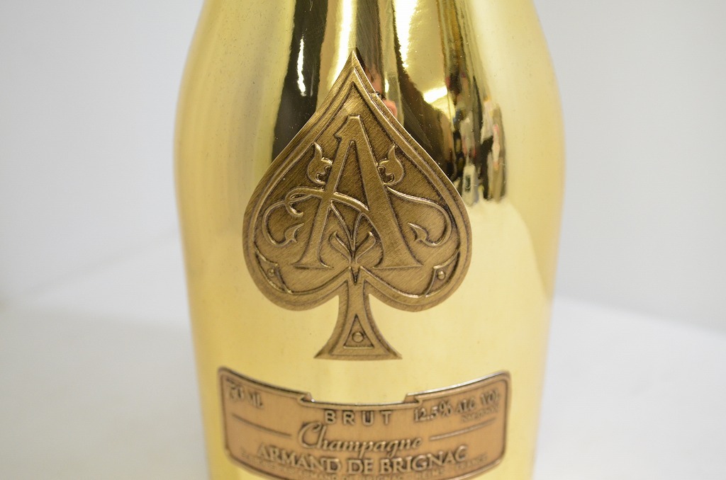 新品，お得 879 / 未開栓 アルマンドブリニャック ゴールド ARMAND DE