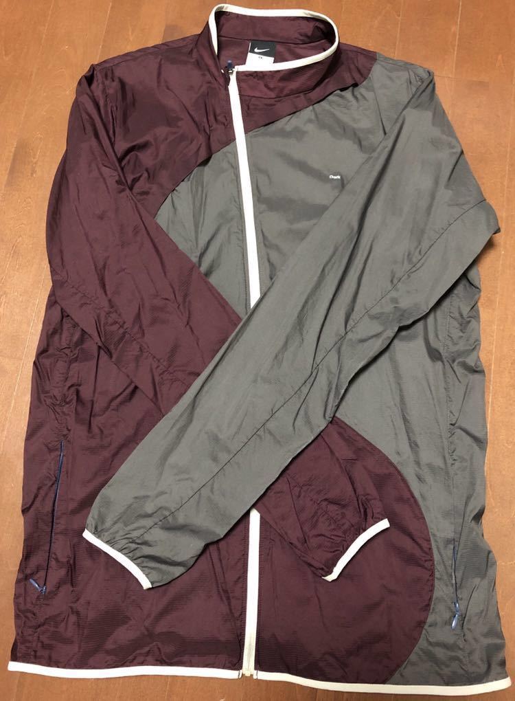 GYAKUSOUギャクソウNIKE×UNDERCOVER ランニングジャケット えんじ