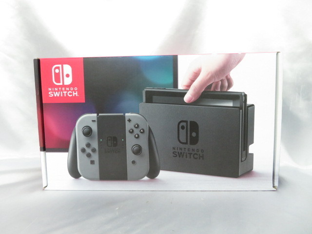 【人気セール，定番】 任天堂 NINTENDO SWITCH ニンテンドースイッチ グレー 箱ダメージあり 903278660(ニンテンドースイッチ本体)｜売買されたオークション情報、yahooの商品情報をアーカイブ公開 - オークファン ニンテンドースイッチ本体