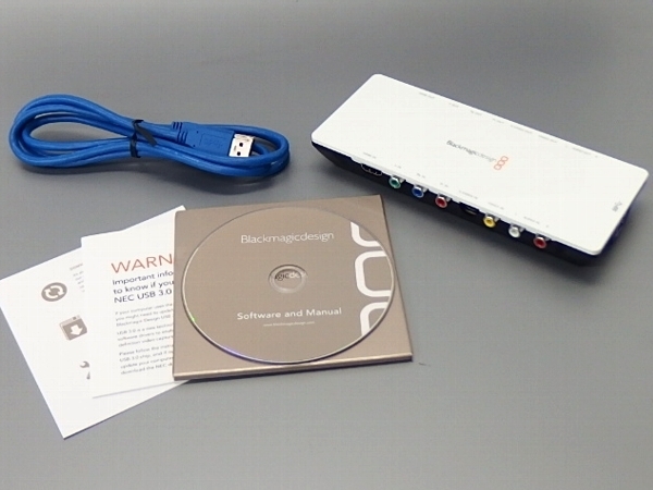□α Blackmagicdesign Intensity Shuttle for USB 3.0 ビデオ
