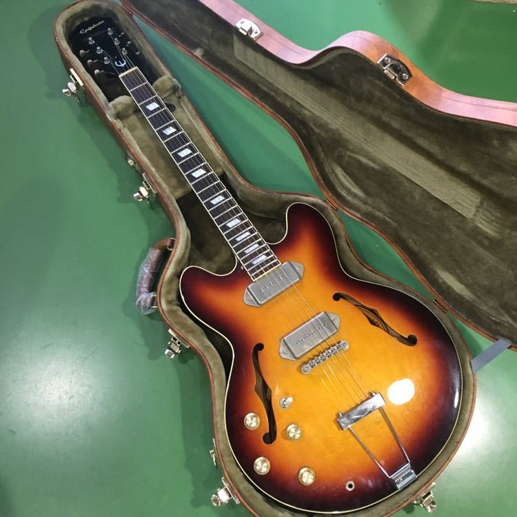 美品※Epiphone CASINOエピフォンカジノ レフティ Epiphone Casino lefty エピフォン カジノ レフティ 日本製 1991年