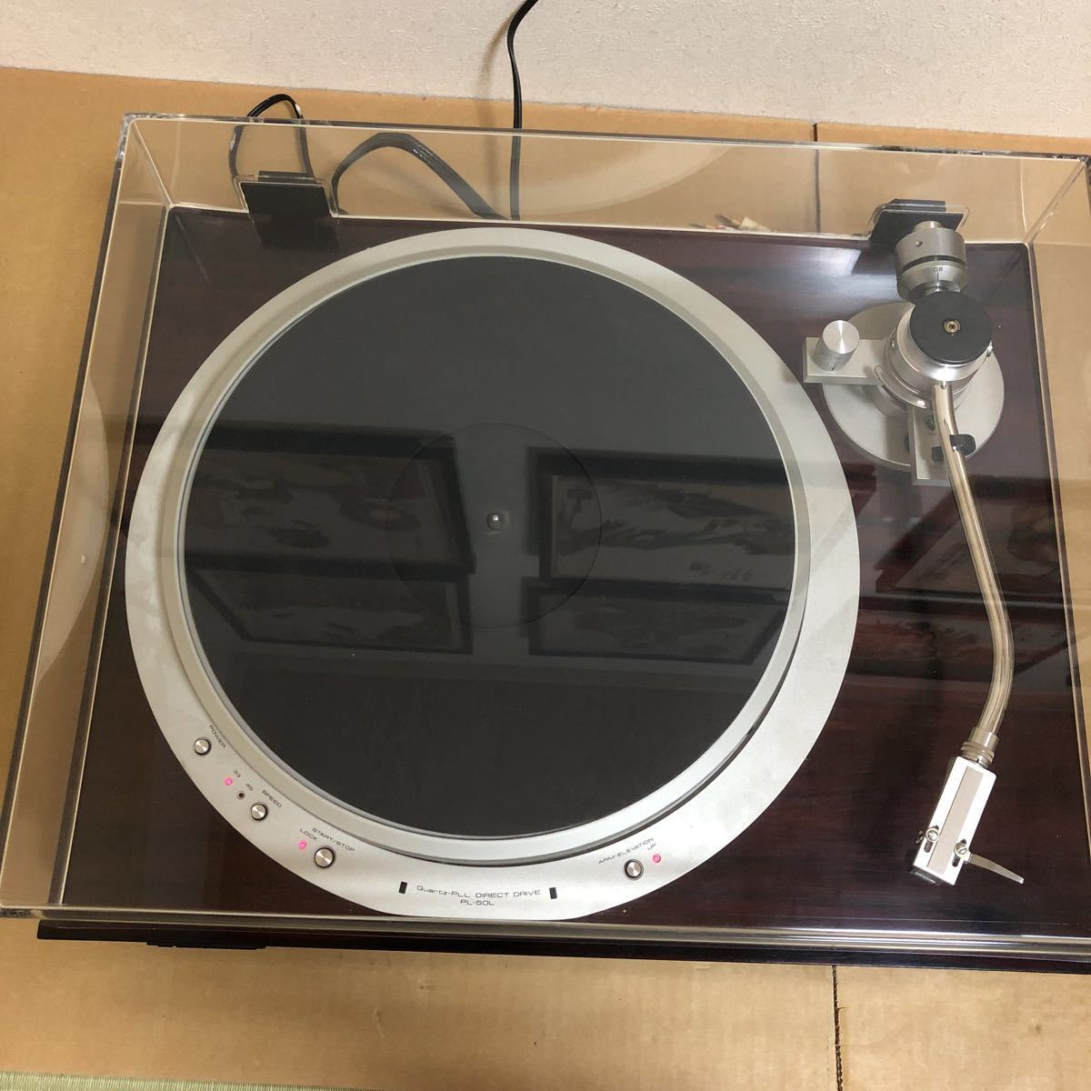 PIONEER ダイレクト ドライブ ステレオ レコード プレーヤー PL-50L 