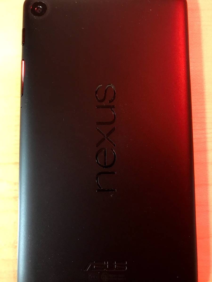 ◎ASUS　Google Nexus7 2013 Wi-Fi 16GB (ME571-16G) ブラック バンカーリング、カバー付き◎_4