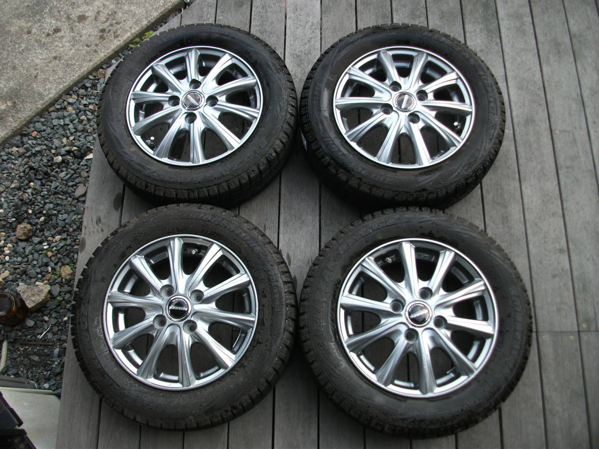 ☆2015年製 ブリジストン REVO GZ 155/65R13&アルミ 4本☆