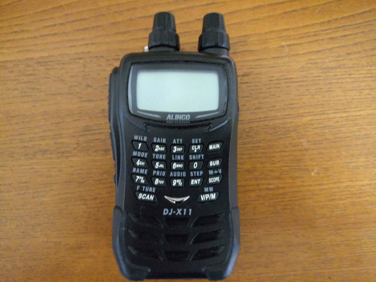 ALINCO 広帯域受信機 ワイドバンドレシーバー DJ-X11 ERW-8 SRH789