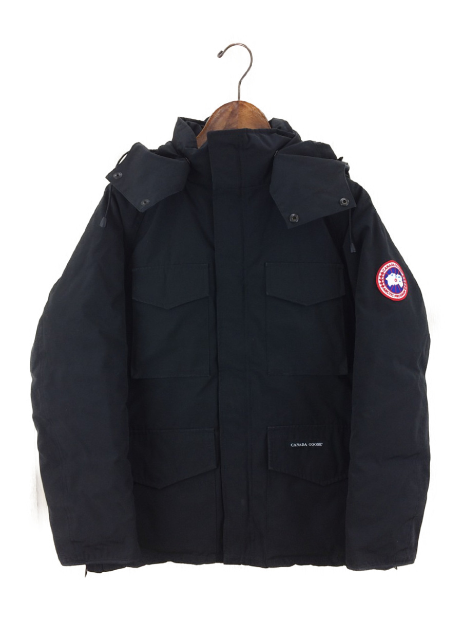 CANADA GOOSE◆KAMLOOPS/カムループス/ダウンジャケット/S/ポリエステル/BLK/4078JM