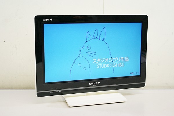 送料無料!完動品!シャープ/SHARP★19インチ液晶テレビ AQUOS[LC-19K5-W](ホワイト)