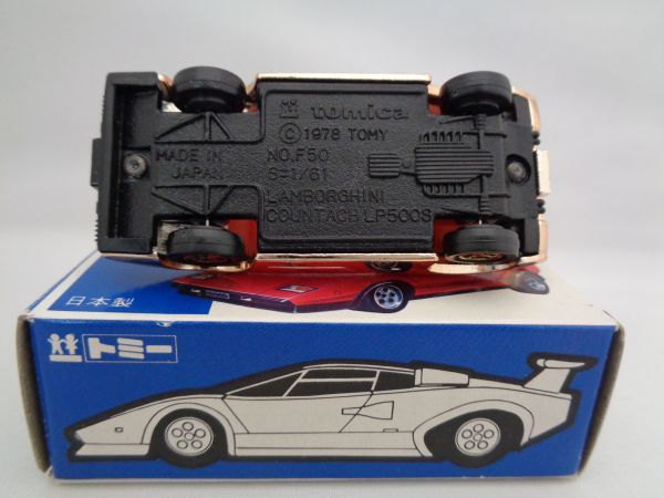 青箱トミカ F50-1-4 ランボルギーニ・カウンタック LP500S◇ 伊勢丹