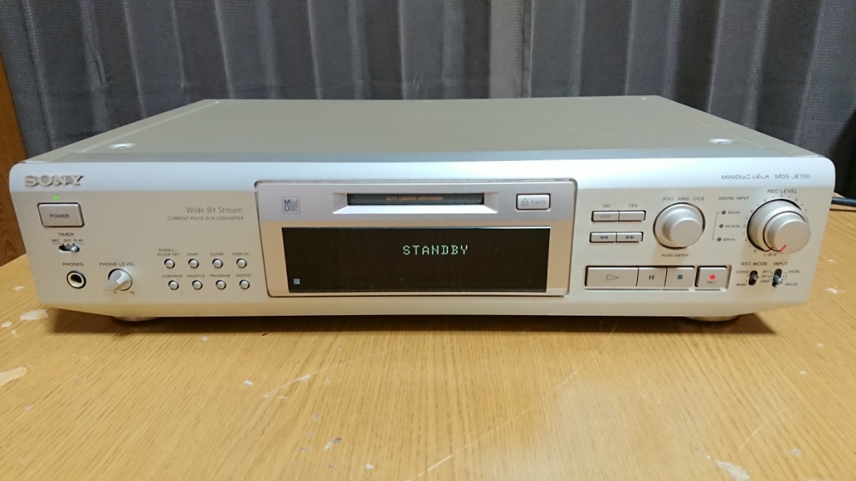 MDS-JE700 MDデッキ ソニー SONY JSONY 064099 : アンプジャンカーの