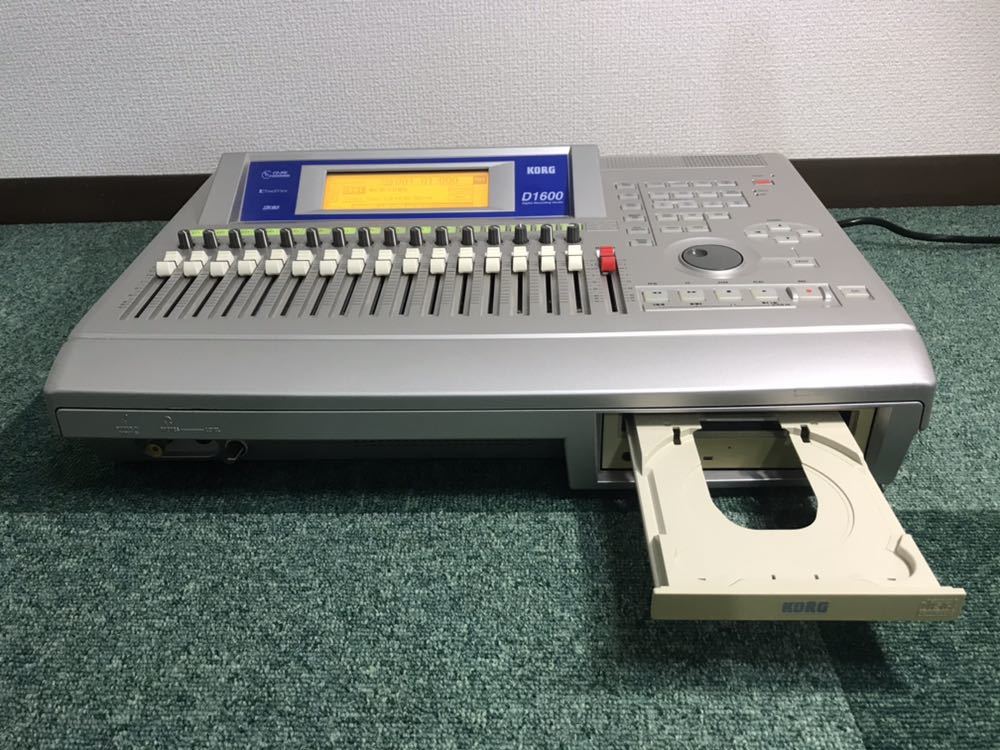 【ジャンク】KORG D1600 MTR HDDレコーダー　通電OK 楽器、器材 【ジャンク】KORG D1600 MTR HDDレコーダー 通電OK マルチ