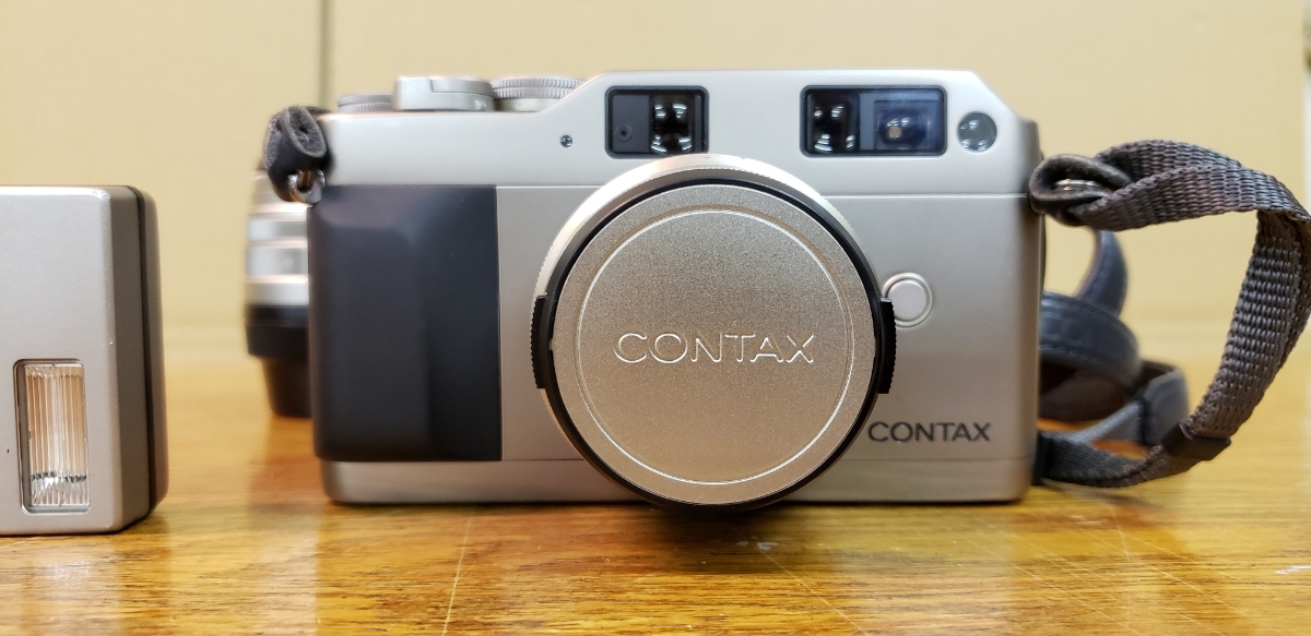 CONTAX G1 コンタックス ボディ + フラッシュ 90mmレンズ G1 