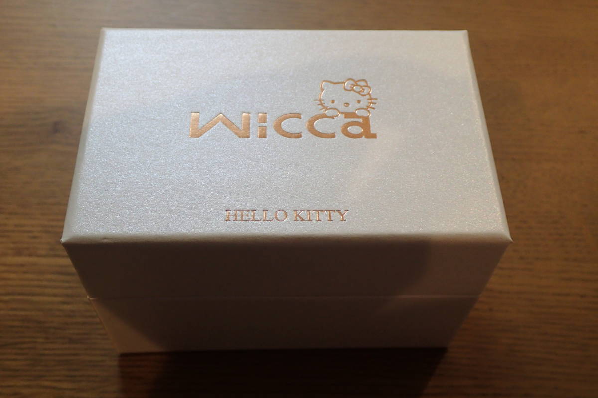 新品未使用 [シチズン]CITIZEN 腕時計 wicca×Hello Kitty ソーラーテック コラボレーションモデル SANRIO KP2-132-91 レディース キティ