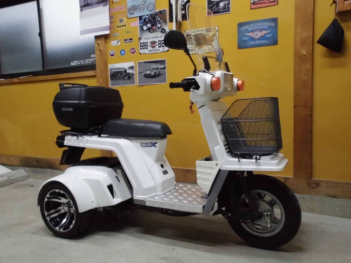 ホンダジャイロX TD02 4サイクル カスタムミニカー 走行距離少 