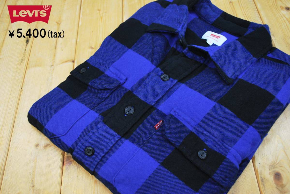 新品□LEVI'Sリーバイス□バッファローチェック
