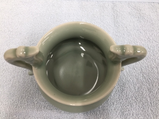 中国龍泉 香炉 青磁 中国古玩 在銘 古美術 時代品 現状品 画像を!