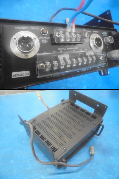 TOA CA-120N 120W 作動品 選挙 12V車載アンプ 車載用アンプ 20W SD付 (