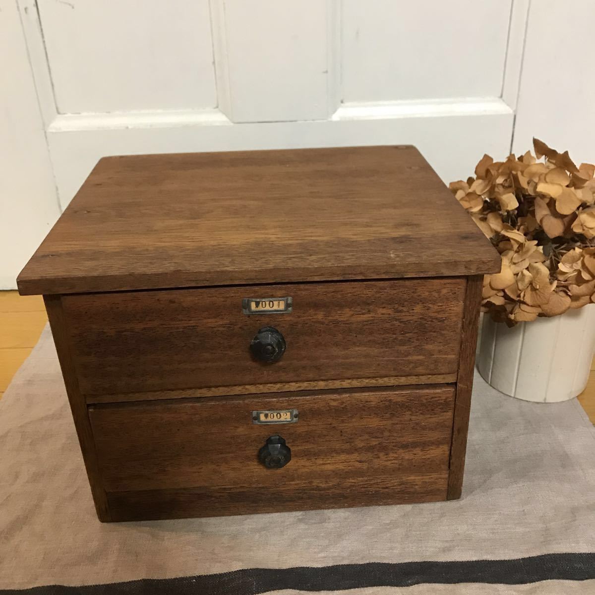 木製 昭和レトロ 収納 シェルフ 小引き出し 本棚 収納家具 craft 