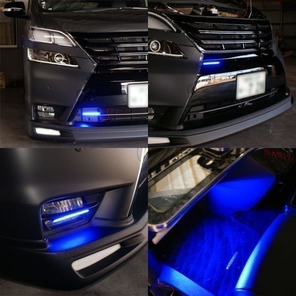 NANIYA COB LED デイライト ハーフサイズ ブルー 2本セット DAY-T13B_5