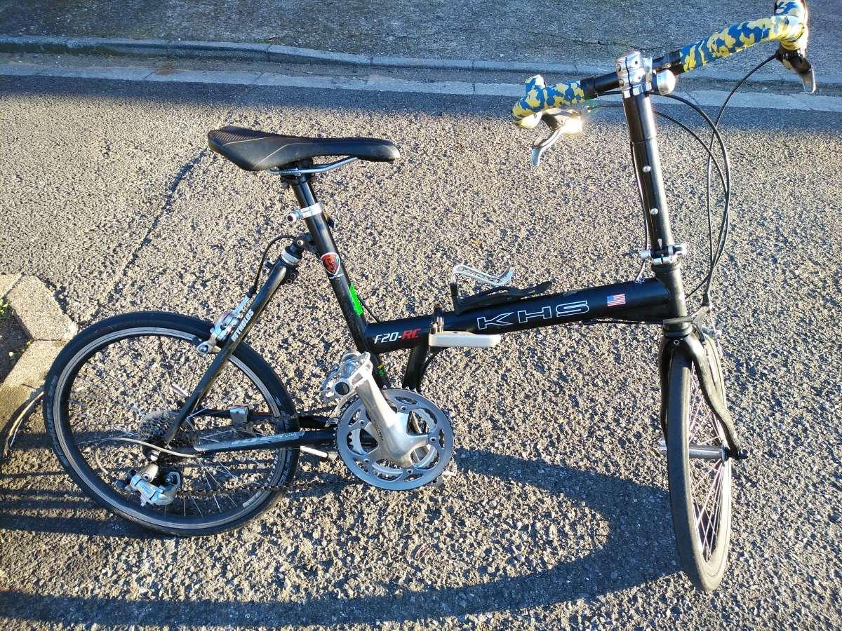 KHS F20-RC 20インチ 折りたたみ自転車 現状品 KHS F20-RC 折りたたみ 