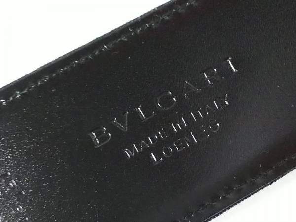 BVLGARI ベルト ブルガリ レザー ロゴマニア - ブルガリブルガリ 表記