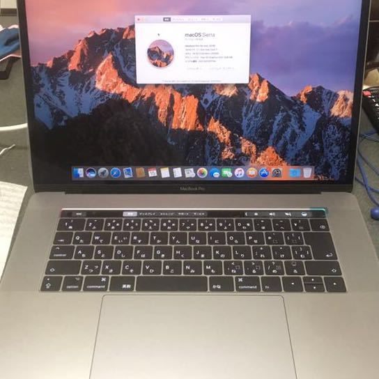 Apple点検済】MacBook Pro Late 2016 15インチ MLH42J/A Corei7 2.7Ghz