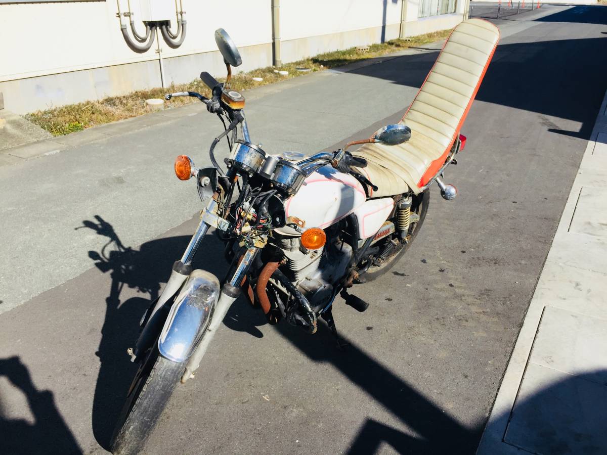 ヤマハ GX250 2U3 XS SR 大八キャストホイール 当時物 旧車 三段シート