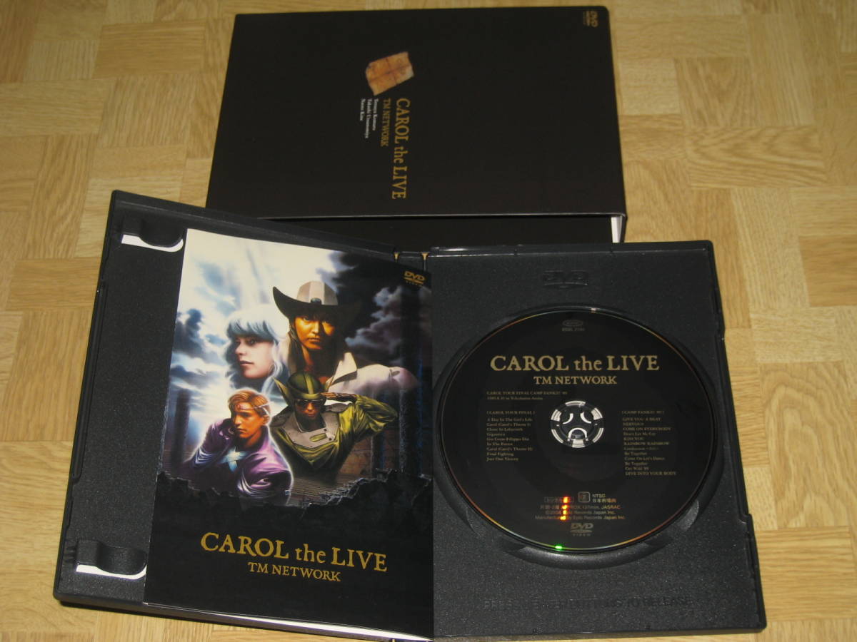 DVD TM NETWORK CAROL the LIVE DVD 小室哲哉 DVD TM NETWORK CAROL the LIVE DVD 小室哲哉