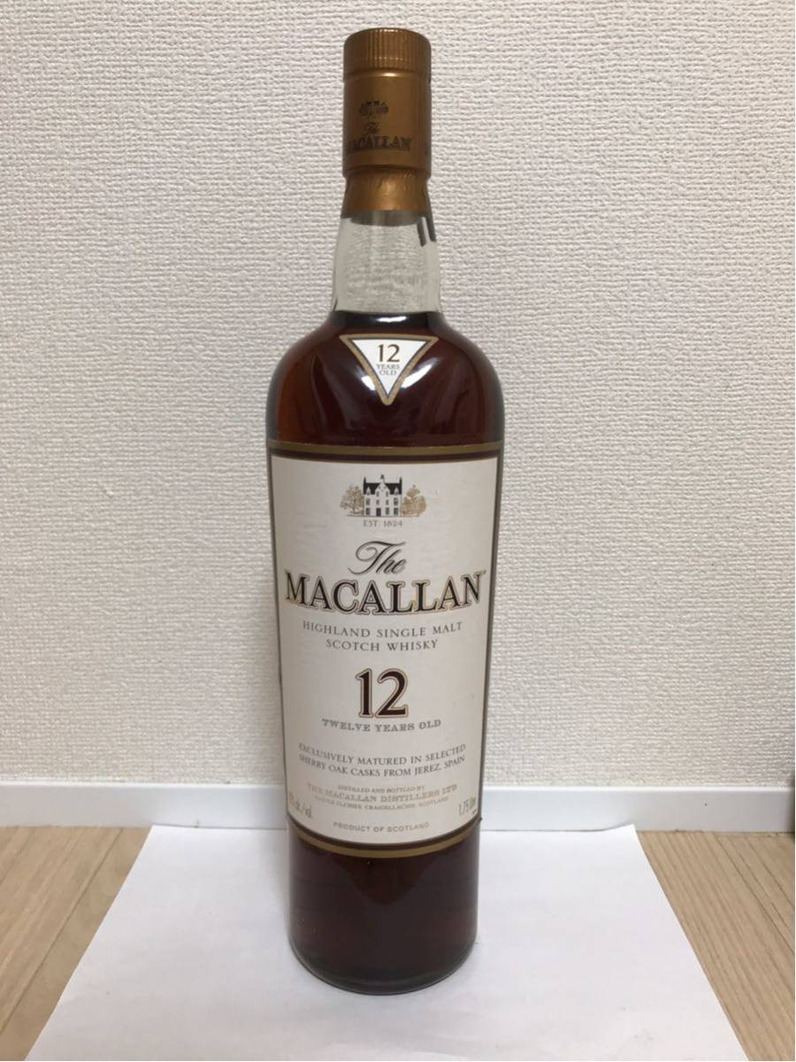 マッカラン 12年 ディスプレイ 非売品 1750ml