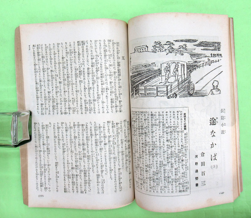 28.婦人世界 25巻5号 表紙:多田北鳥 口絵:山川秀薫 挿画:宮本三郎/高畠華宵 文:林房雄/佐藤紅緑/川口松太郎ほか 実業之日本社 昭和5年_10