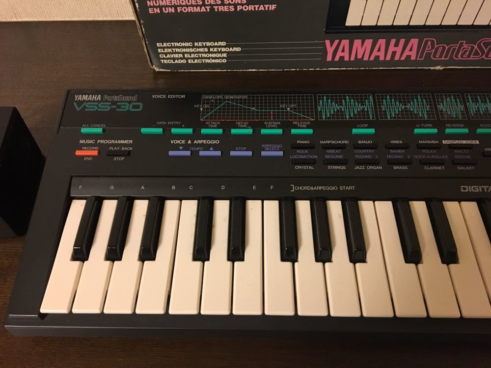 YAMAHA VSS-30 キーボード サンプラー サンプリング ヤマハ【元箱あり】_2