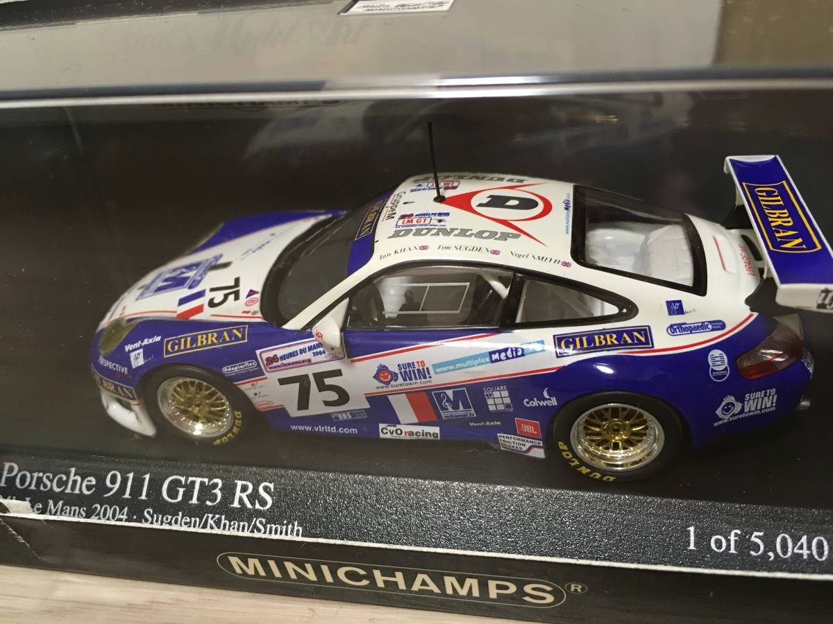 ミニチャンプス 1/43ミニカー　ポルシェ911GT3 2台セット_3